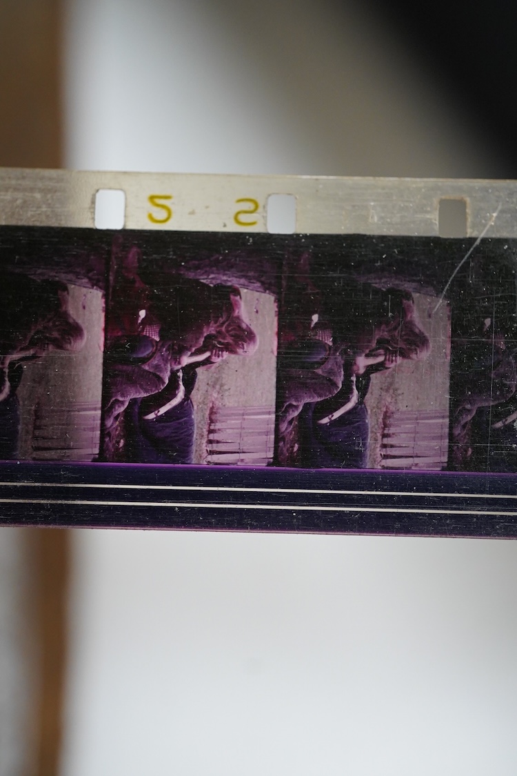 Two 32mm cinema film reels, understood to relate to a documentary regarding the Monterey Music Festival and possibly containing rare footage of Jimi Hendrix